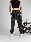 Desenli Kadın Jogger Pantolon COC1068
