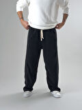 Oversize Siyah Erkek Baggy Pantolon COC2598