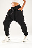Siyah Harem Jogger Pantolon COC1143