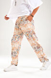 Etnik Desenli Amazon Baggy Pantolon COC1121