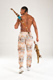 Etnik Desenli Amazon Baggy Pantolon COC1121