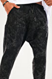 Gölge Desenli Harem Jogger COC1119