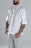 Beyaz Oversize T-Shirt COC1482