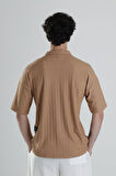 Kahverengi Bürümcük Gömlek COC2162