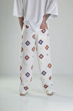 Desenli Baggy Pantolon COC2361