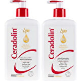 Ceradolin Lipo Yağ Bazlı Nemlendirici Losyon 500 ml x 2 Adet
