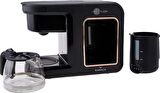 Karaca Hatır Plus 2 In 1 Black Copper Filtre Ve Türk Kahvesi Makinesi