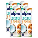 Alpro Hindistan Cevizli & Badem Sütü 4x1L
