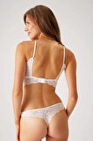Pierre Cardin İnce Askılı Dantelli Bralet Sütyen Takımı