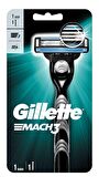 Gillette Mach 3 3 Bıçaklı Tüm Cilt Tipleri İçin Manuel Tıraş Makinesi 