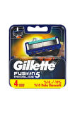 Gillette Fusion Proglide Yedek Tıraş Bıçağı 4'lü Yeni Paket