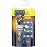 Gillette Fusion5 Flexball ProGlide Tıraş Makinesi + 5 Yedek Tıraş Bıçağ