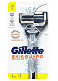 Gillette Skinguard Sensitive Tıraş Makinesi + 2 Up Yedek Tıraş Bıçağı