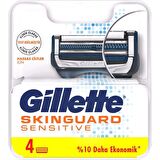Gillette Skinguard 4'lü 3 Bıçaklı Tüm Cilt Tipleri İçin Bıçak Yedeği