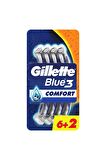 Gillette Blue3 Comfort Kullan At Tıraş Bıçağı 6+2