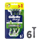 Gillette Blue 3 Plus Kullan At Erkek Tıraş Bıçağı 6'lı