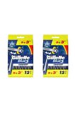Blue3 Comfort Kullan At Tıraş Bıçağı 9+3 12'li 2paket