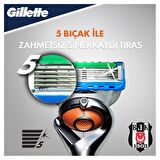 Gillette ProGlide 4'lü 5 Bıçaklı Tüm Cilt Tipleri İçin Manuel Tıraş Makinesi ve Yedeği
