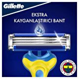 Gilette Blue 3 6'lı 3 Bıçaklı Tüm Cilt Tipleri İçin Kullan At Tıraş Bıçağı