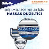 Gillette Skinguard Tıraş Makinesi + 4'lü Yedek Tıraş Bıçağı