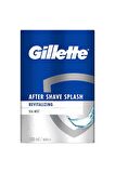 Gillette After Shave Splash Revitalizing Sea Mist 100 ml Tıraş Sonrası Losyon