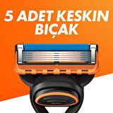 Gillette Fusion 4 Adet Yedek Tıraş Bıçağı