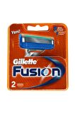 Gillette Fusion Yedek Tıraş Bıçağı 2'li