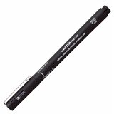 Uni-Ball Pin 3.0 Fine Line Kesik Uçlu Kalem Fine Liner Drawing Pen Siyah PINCS3-200 (12 Li Paket)