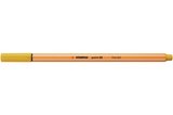 Stabilo Fineliner Point 88 İnce Keçe Uçlu Kalem 88 Point 0.4 Mm Köri Sarısı 88/87 (10 Lu Paket)