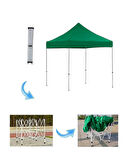 Reyo 3x2 Açık Yeşil Katlanabilir Makaslı Çardak Tente