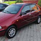 Fiat Albea Palio Siena Hb&Sedan Uyumlu Mugen Cam Rüzgarlığı Seti Piano Black 4'lü İthal