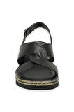 Mammamia D25Ys-2360 Günlük Siyah Kadın Sandalet