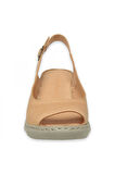 Mammamia D25Ys-5195Z Günlük Bej Kadın Sandalet