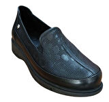 Mammamia D25ya-3630-b Kadın Hakiki Deri Casual Ayakkabı Siyah