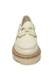 Mammamia D25Ya-3765Z Günlük Krem Kadın Ayakkabı