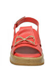 Mammamia D25Ys-2780Z Günlük Kırmızı Kadın Sandalet