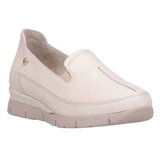 Mammamia D26YA-3985-B Krem Kadın Comfort Deri Ayakkabı
