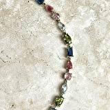 VIP Seri Çok Renkli Zirkon Bileklik