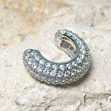 VIP Zirkon Silver Earcuff