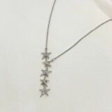 Star Y Kolye Silver