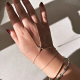 Çelik Fairy Taşlı Şahmeran Gold