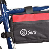 Reyo Sem Çanta Bikepacking Kadro Altı Çanta - L - Kırmızı