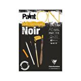 CLAIREFONTAINE PAINTON SIYAH A5 250GR 20YP 