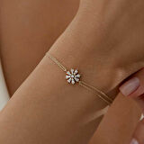 Zarif Çiçek Baget Bileklik