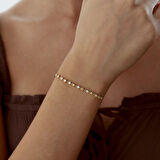 Sıralı Yıldız Tektaş Bileklik