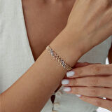 Üç Renk Kordon Bileklik