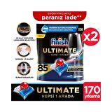 Finish Ultimate Bulaşık Makinesi Deterjanı 85 Kapsül x 2 Adet