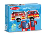 İtfaiye Aracı 3+ Yaş Büyük Boy Puzzle 24 Parça