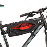 Bikepacking Kadro Altı Çanta - M Siyah