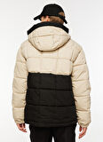 Timberland Bej Erkek Kapüşonlu Mont TB0A6JUDDZ71_Pullover Puffer Jacket